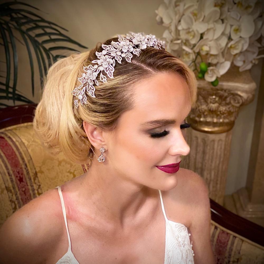 MALENA Bridal Headband – Bella Skye Bridal